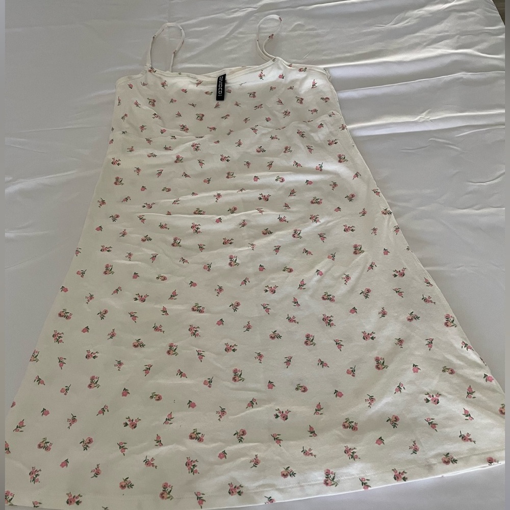 H & M dress with roses
